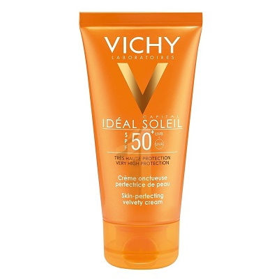 Vichy Ideal Soleil Crema viso Vellutata SPF50+ - Protezione solare molto alta - 50 ml